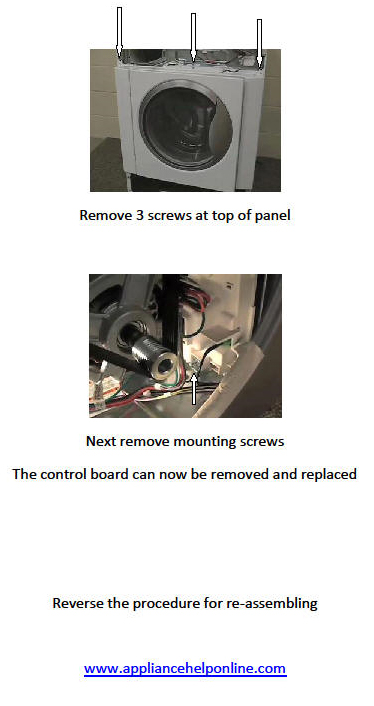 Washer Motor Control Board Replacement