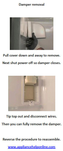 Refrigerator Damper Replacement