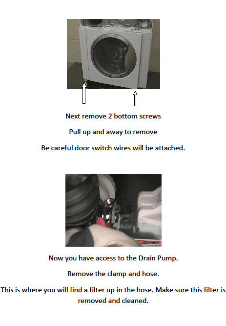 Washer Drain Pump Replacement